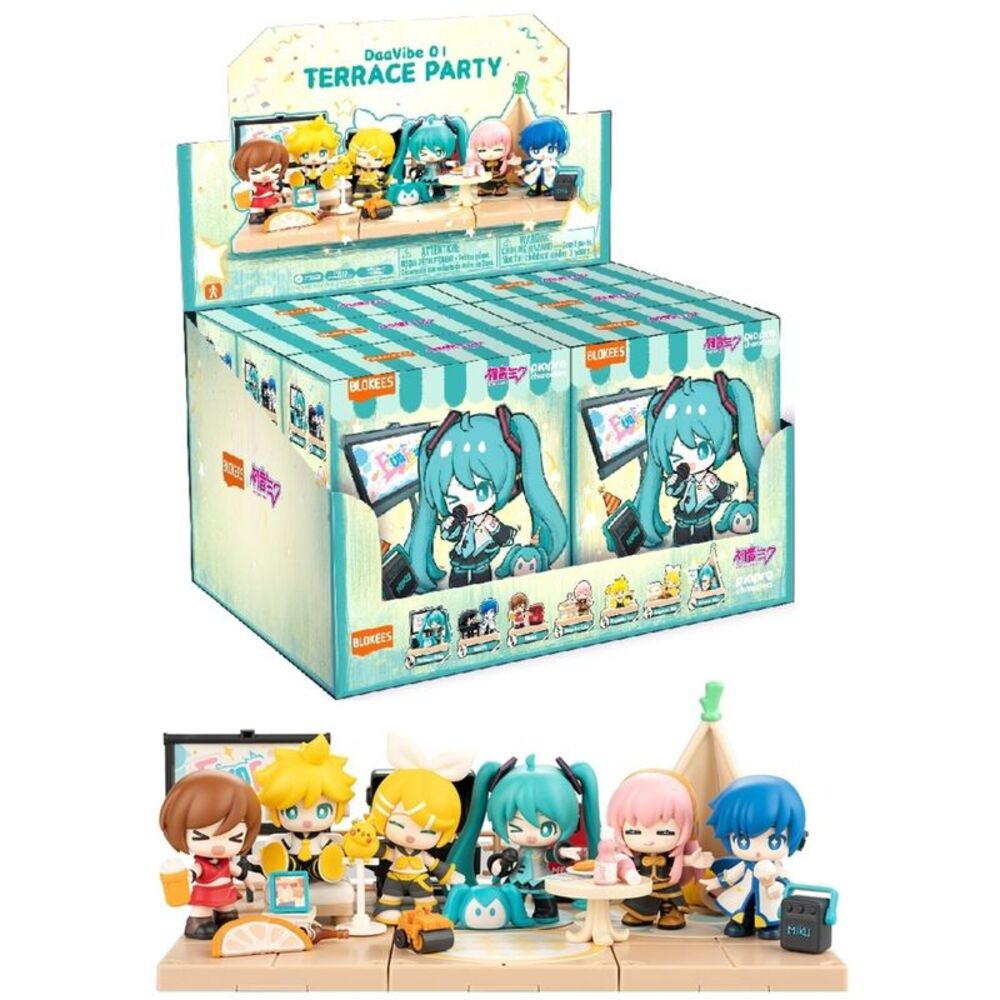 Blokees - Hatsune Miku - DaaVibe Series - 01: Terace Party Model Kit 6ct Display